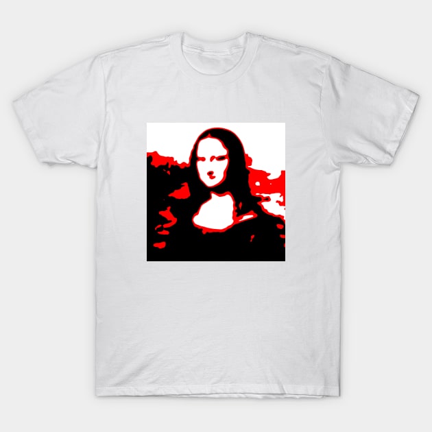 Moan Lisa Profile T-Shirt by moanlisa